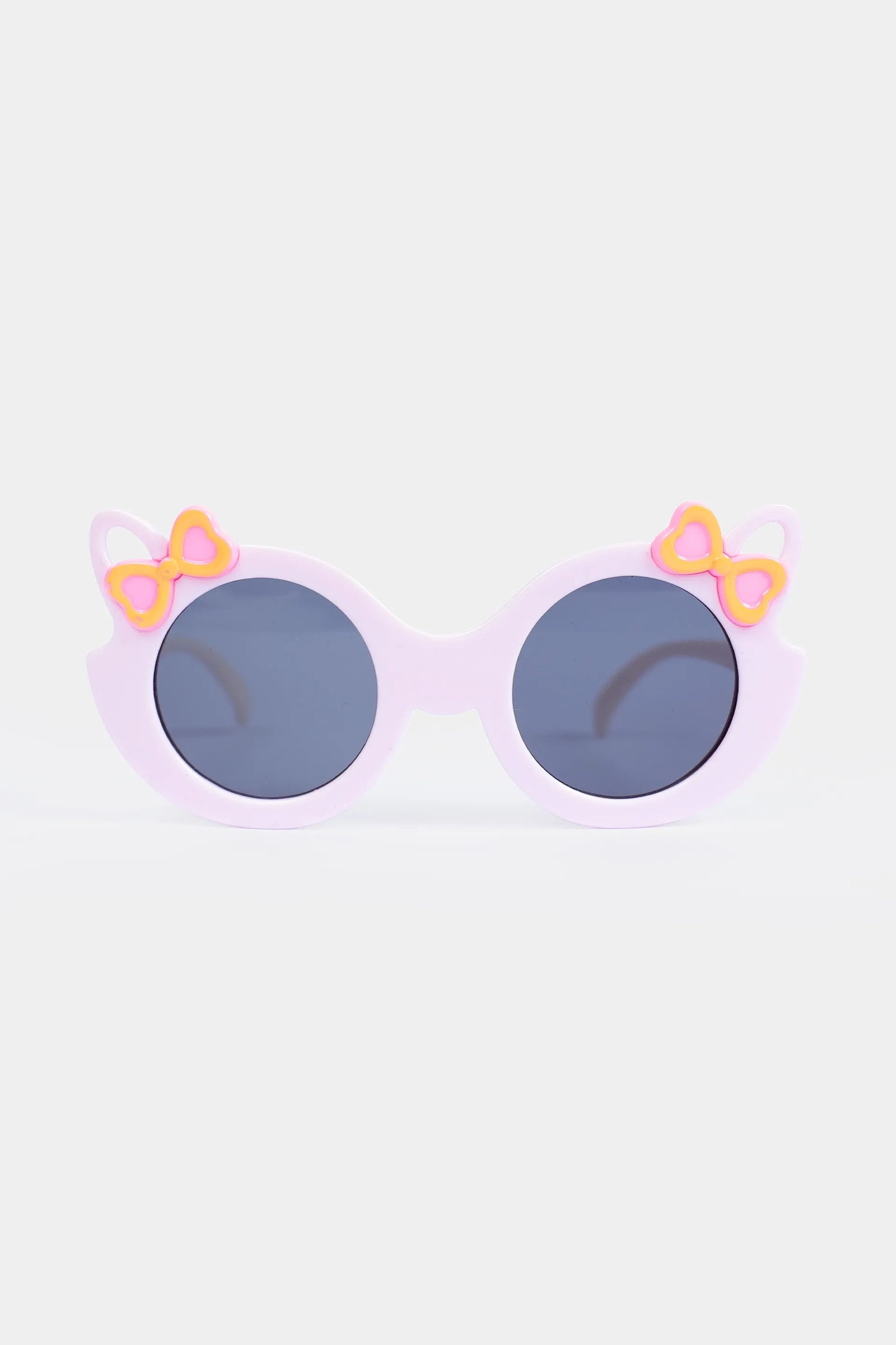 Cat-Eye Sunglasses With Bow Corners - Cougar Clothing