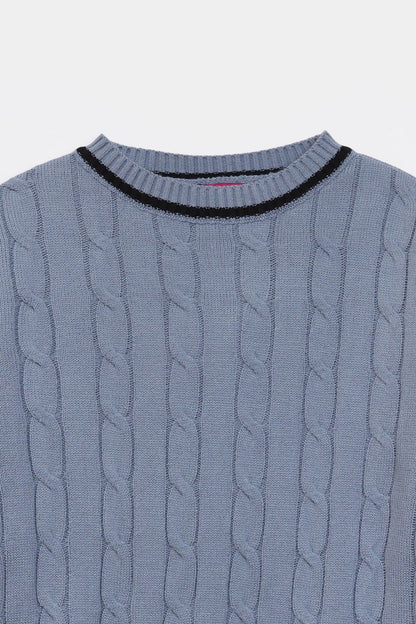 Short Sleeved Knit Sweater - Cougar Clothing