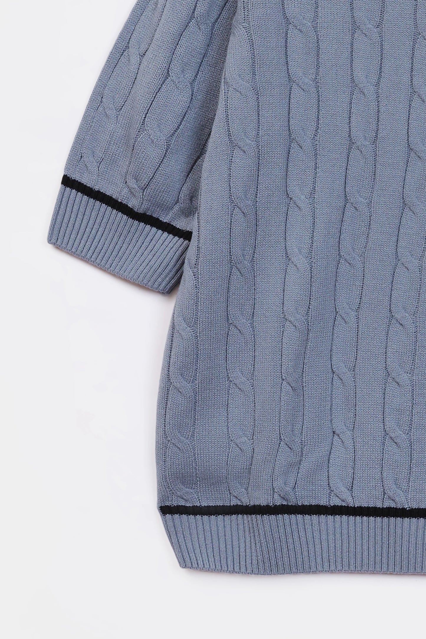 Short Sleeved Knit Sweater - Cougar Clothing