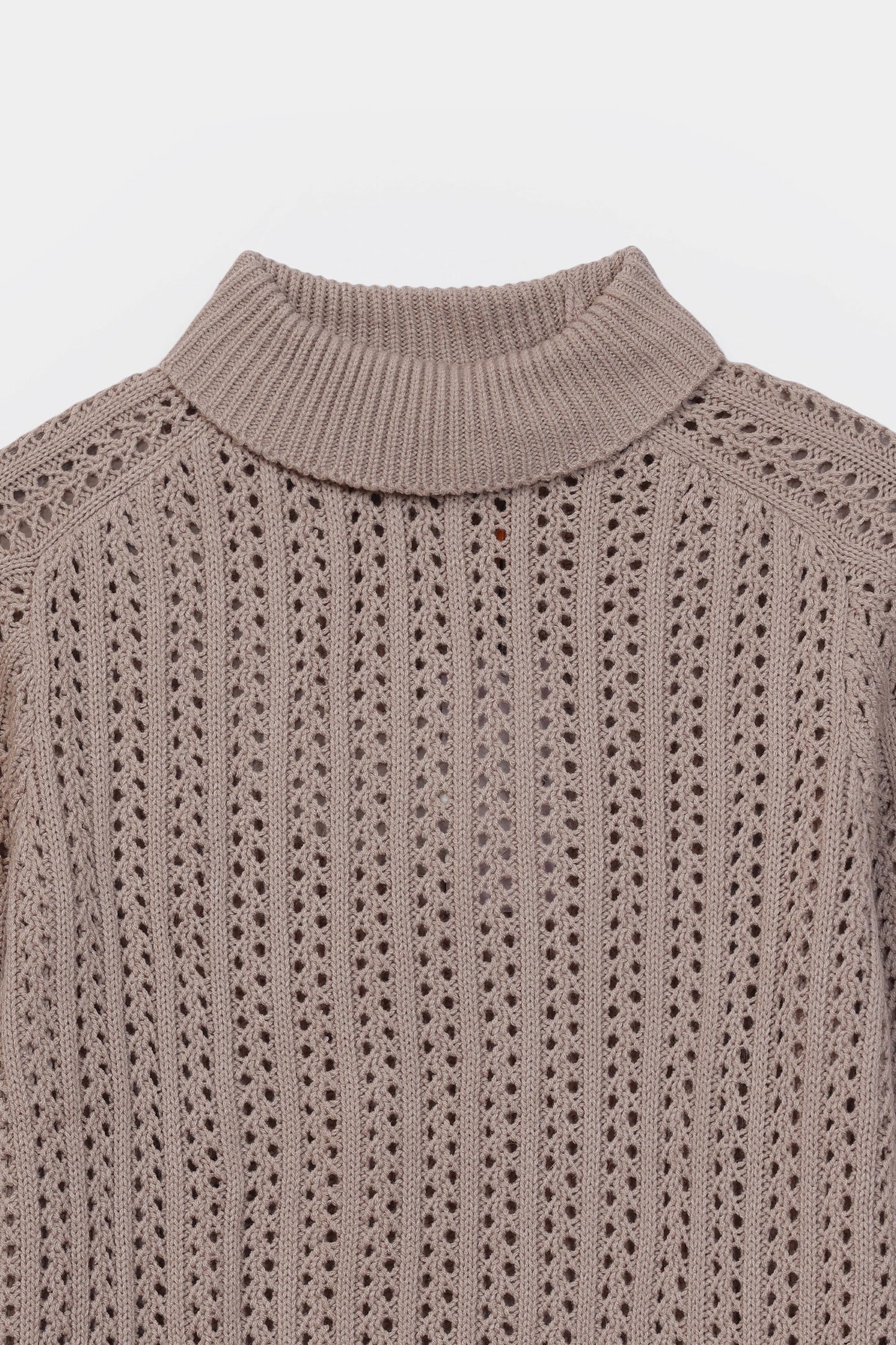 Crochet Knit Sweater - Cougar Clothing