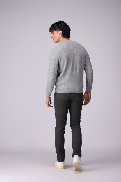 Diamond Pattern Sweater - Cougar Clothing