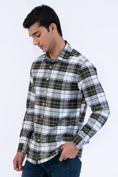 Checkered Regular Fit Casual Shirt