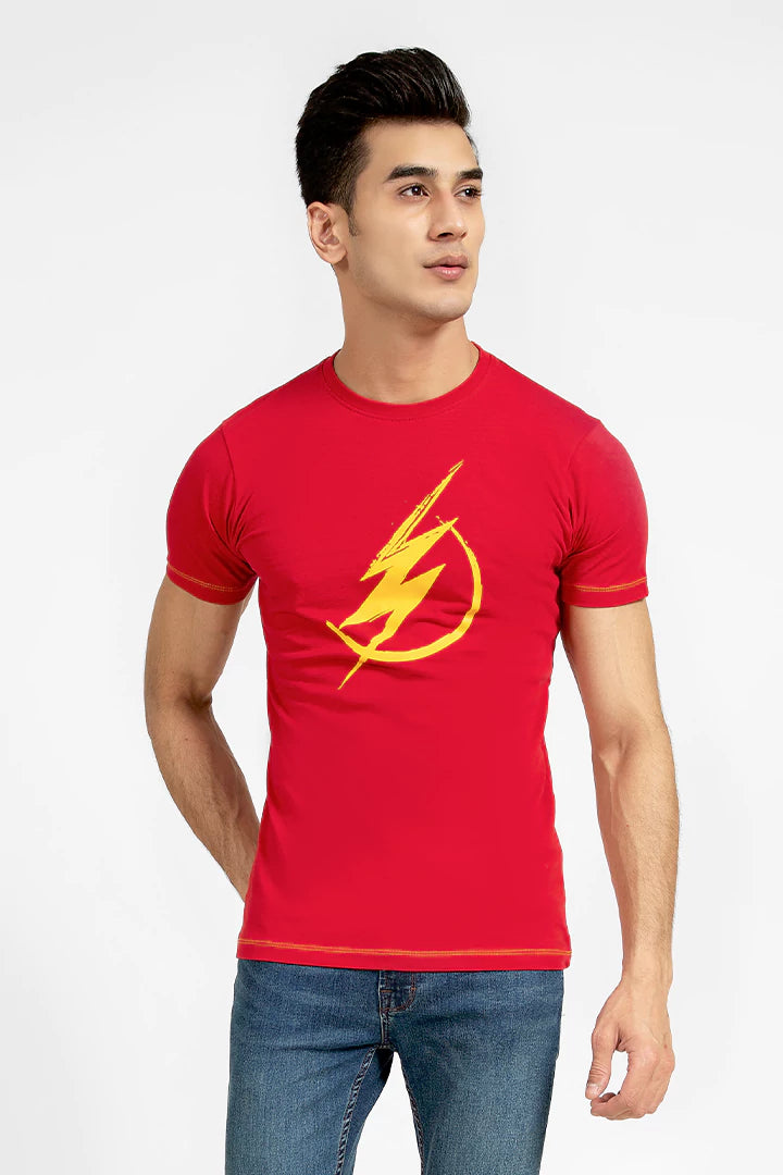 Red Lightening Bolt T-Shirt