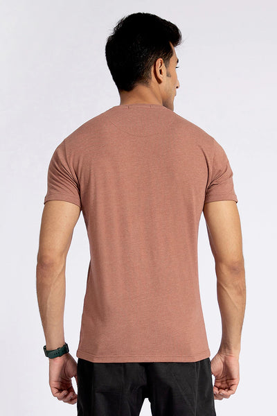 Clove Brown Graphic T-Shirt