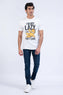 White Graphic Relax Fit T-Shirt