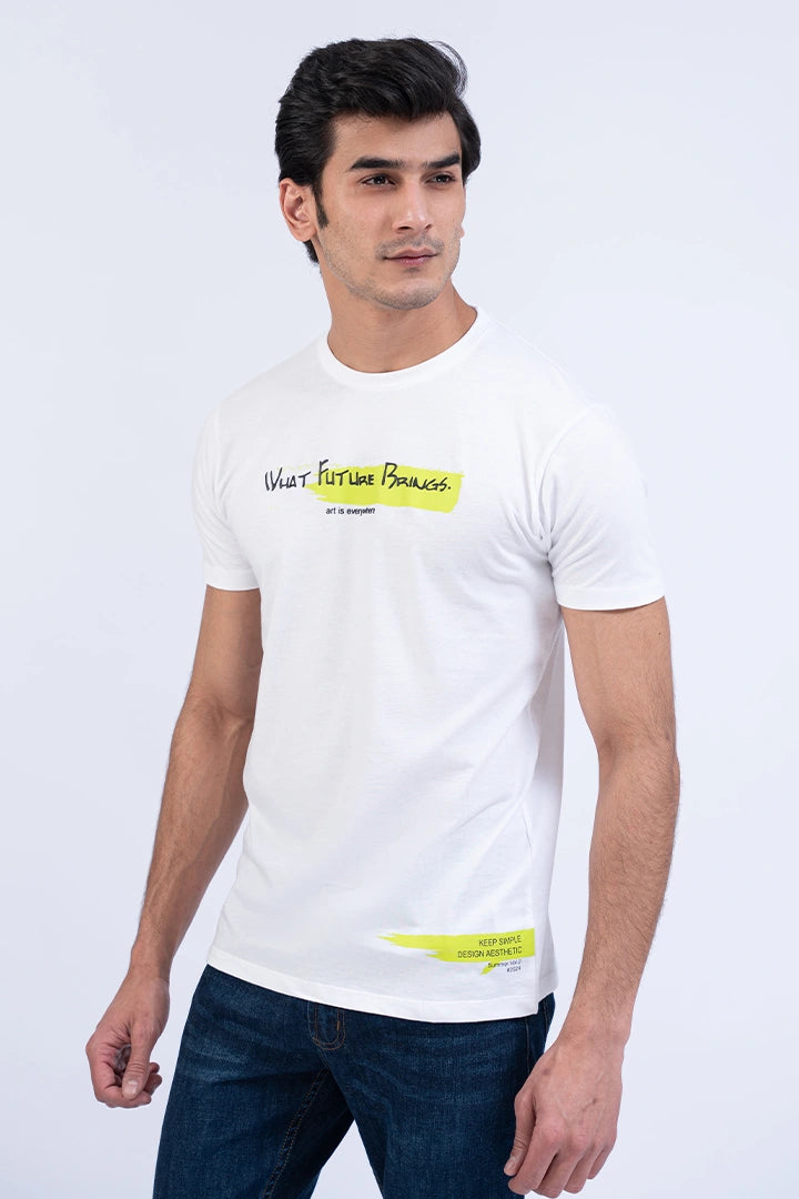 Slogan Relaxed Fit T-Shirt