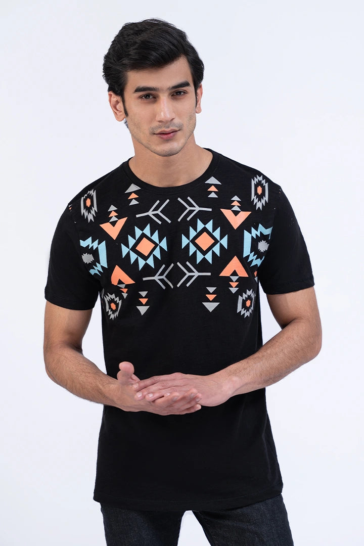 Printed Relaxed Fit T-Shirt