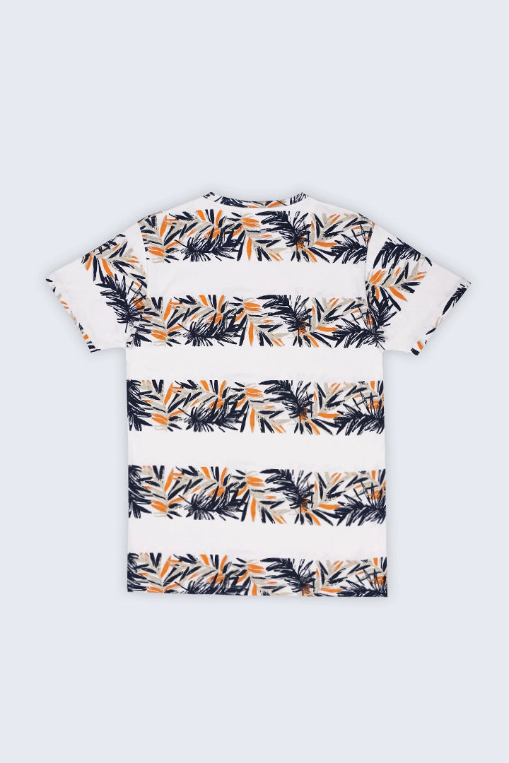 Contrast Printed T-Shirt