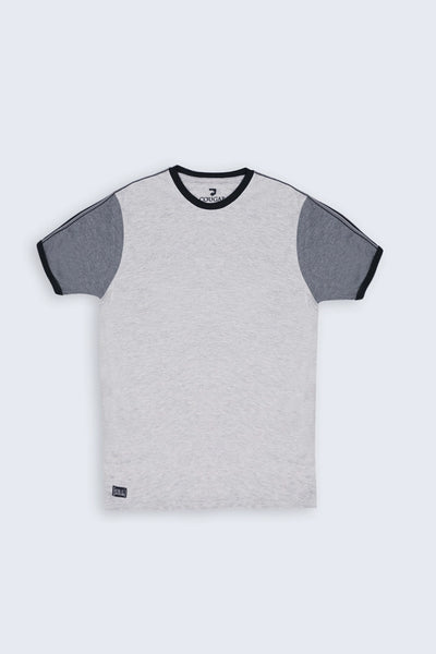 Contrast Sleeves Relaxed Fit T-Shirt