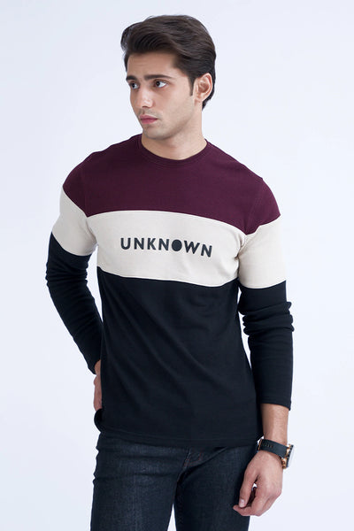 Black Full Sleeves T-Shirt