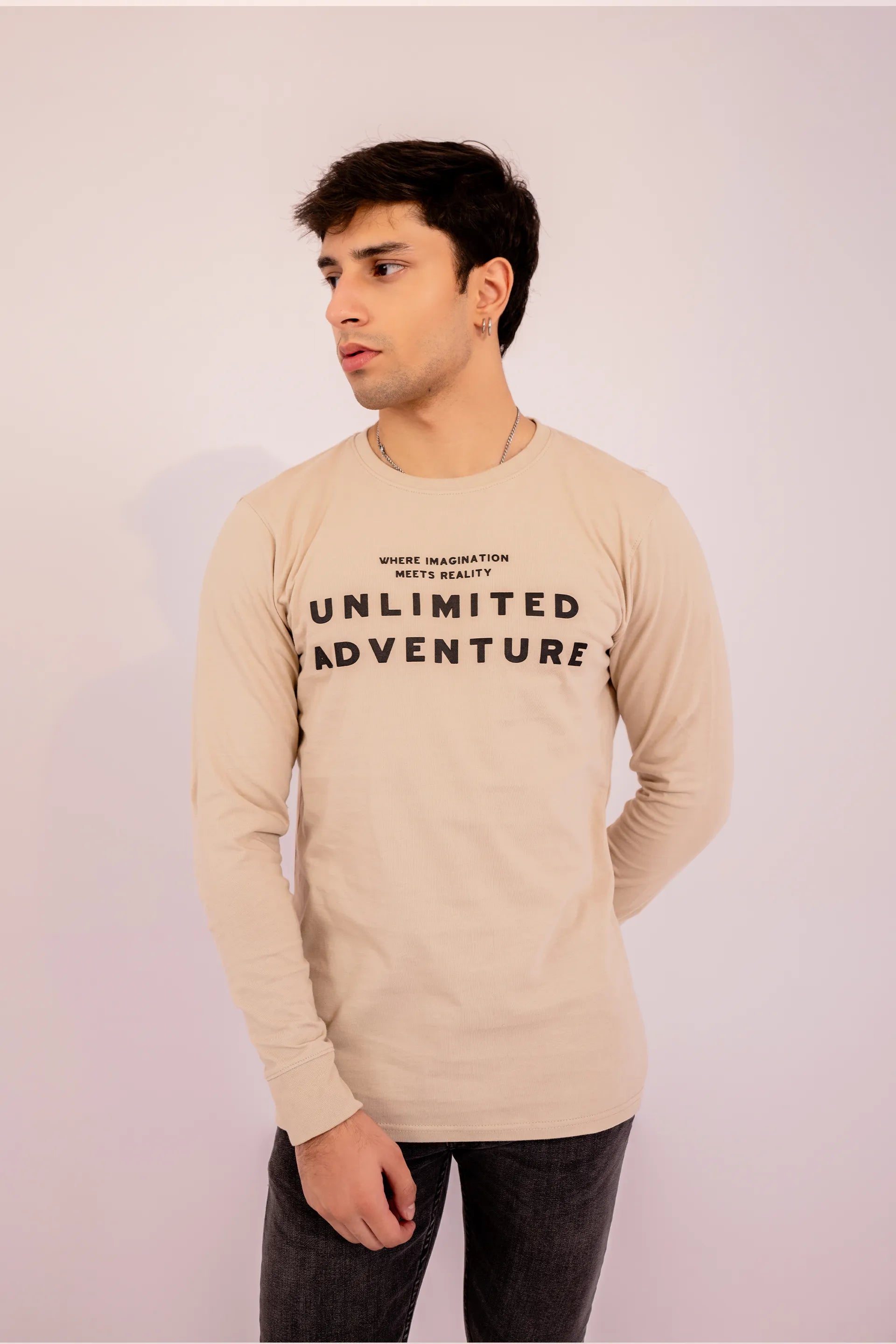 Slogan Printed T-Shirt - Cougar Clothing