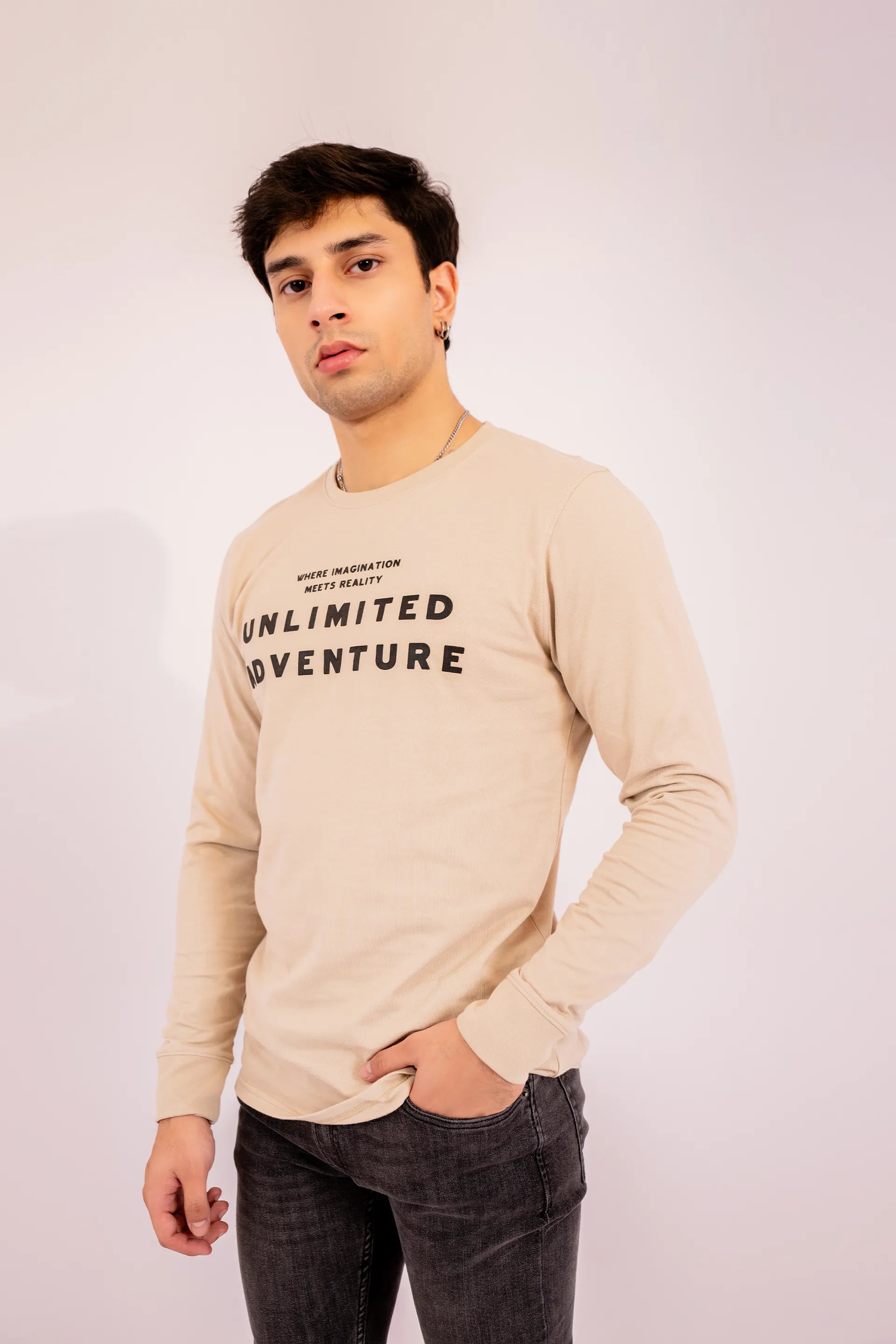 Slogan Printed T-Shirt - Cougar Clothing