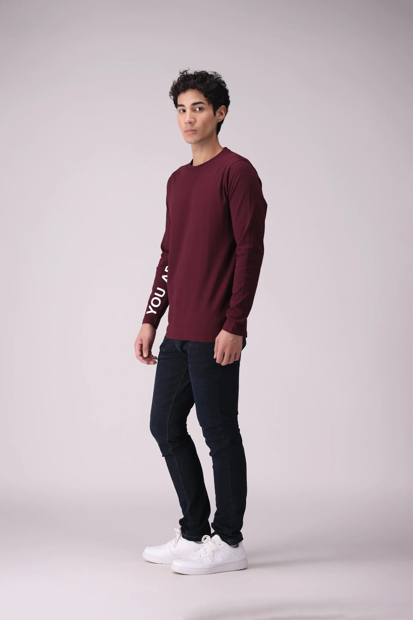 Text Printed T-Shirt - Cougar Clothing