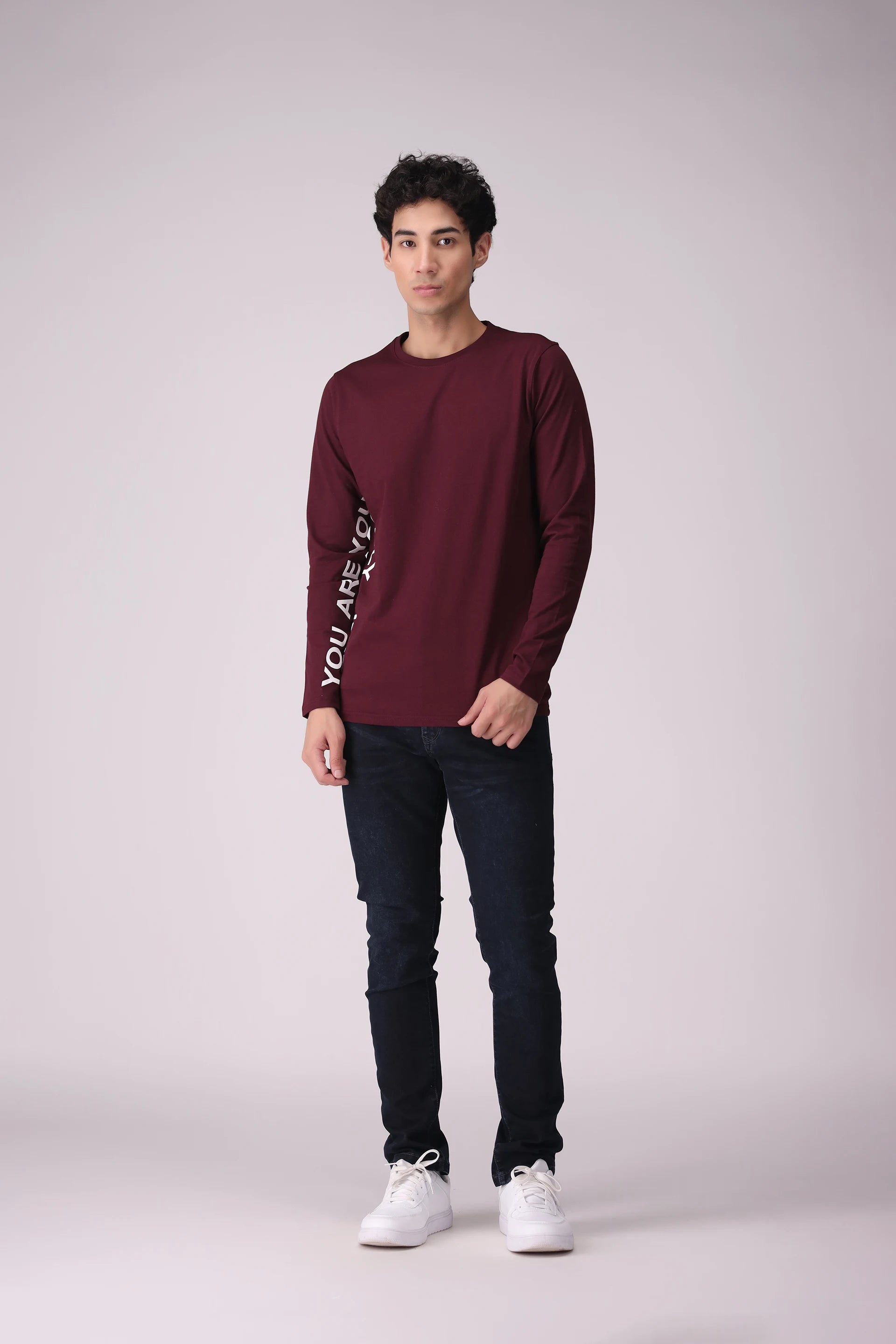 Text Printed T-Shirt - Cougar Clothing