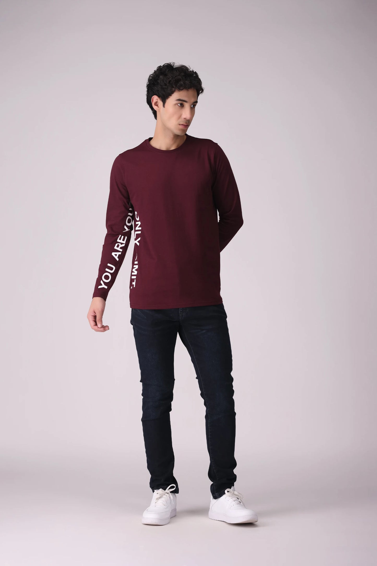 Text Printed T-Shirt - Cougar Clothing