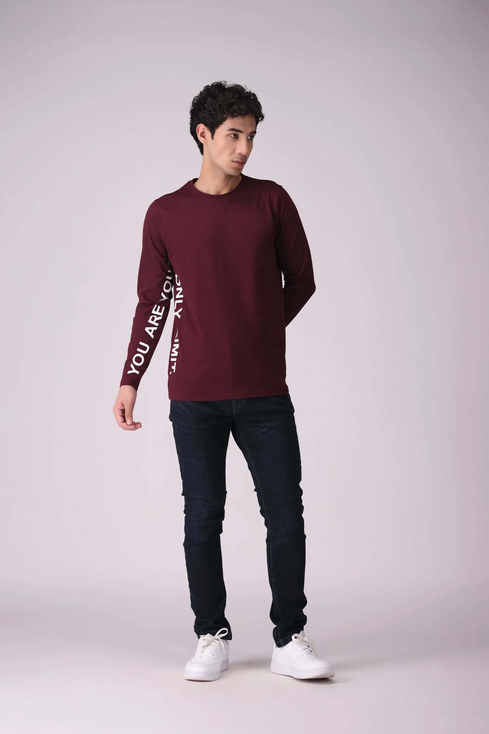 Text Printed T-Shirt - Cougar Clothing