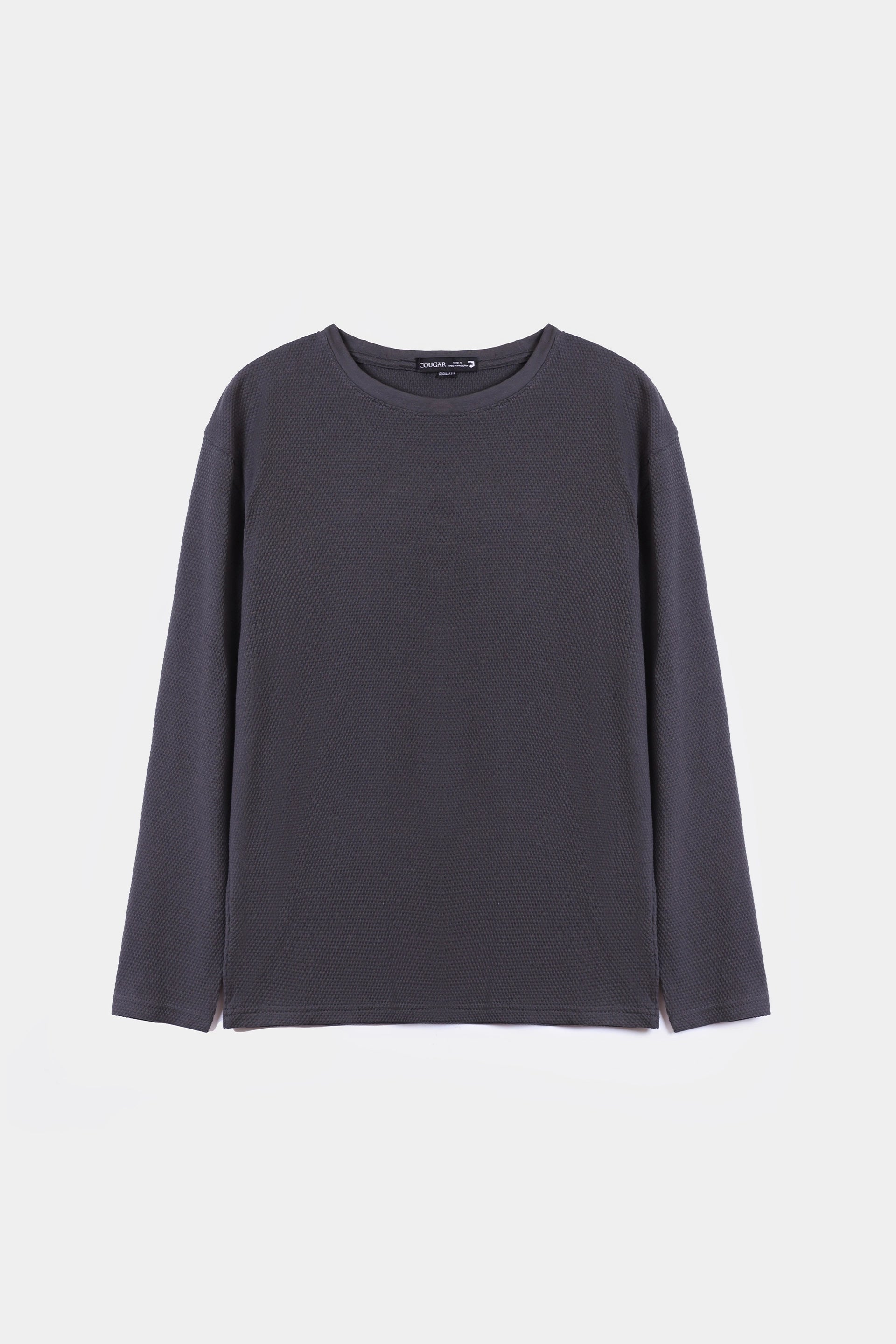 Popcorn Knit T-Shirt - Cougar Clothing