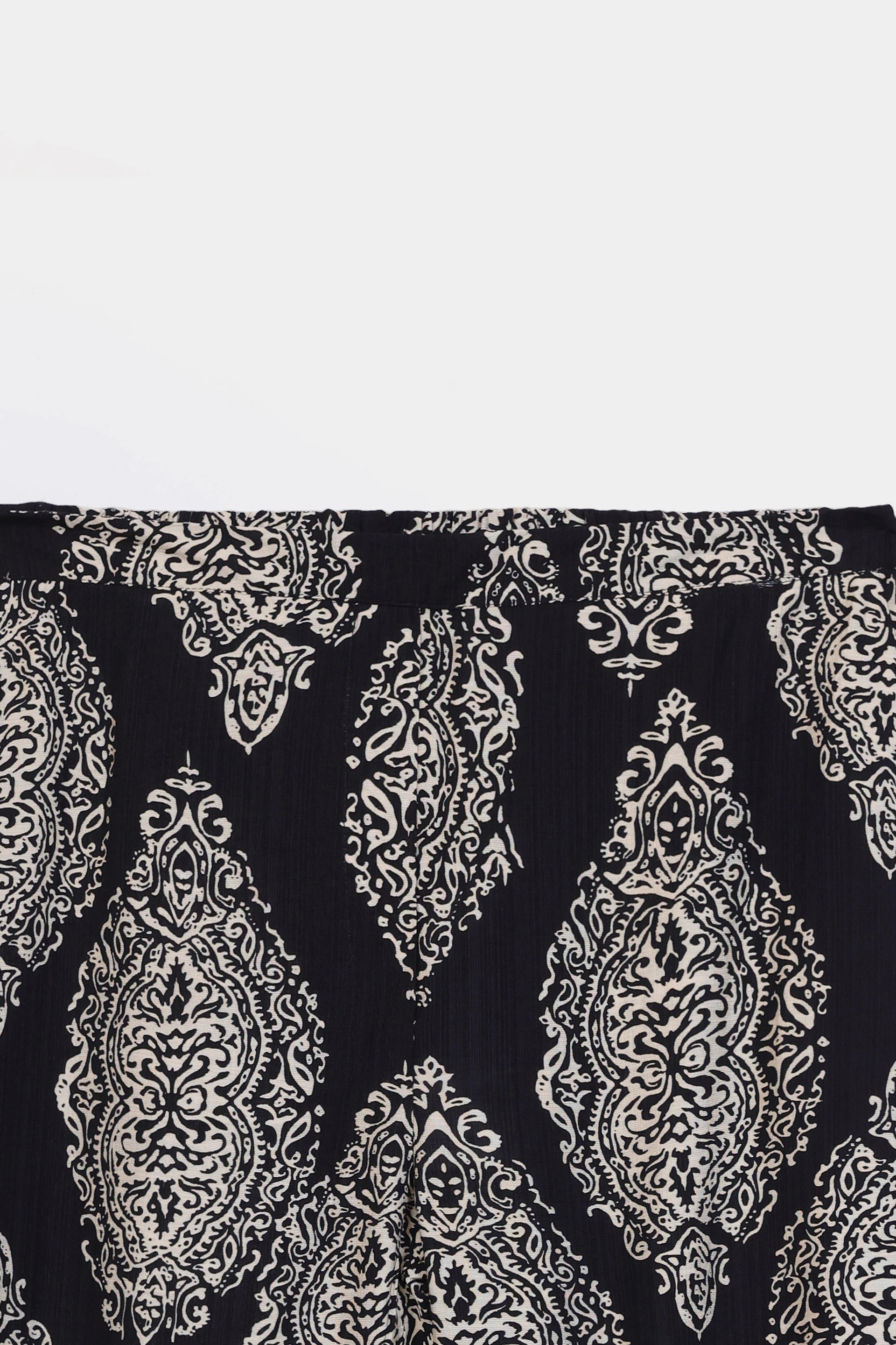 Printed Viscose Blend Trousers - Cougar Clothing