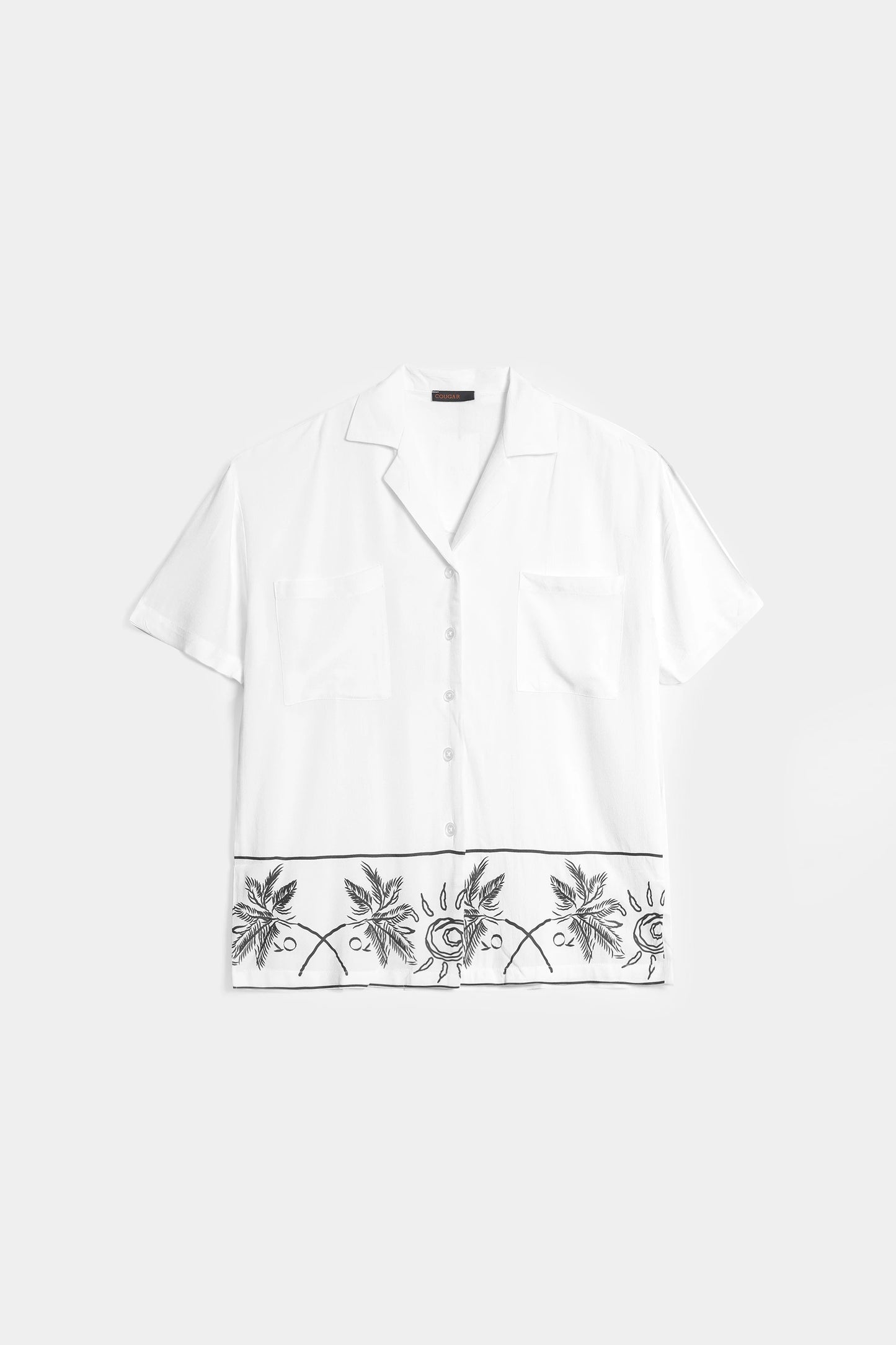 Shirt With Patch Pockets - Cougar Clothing