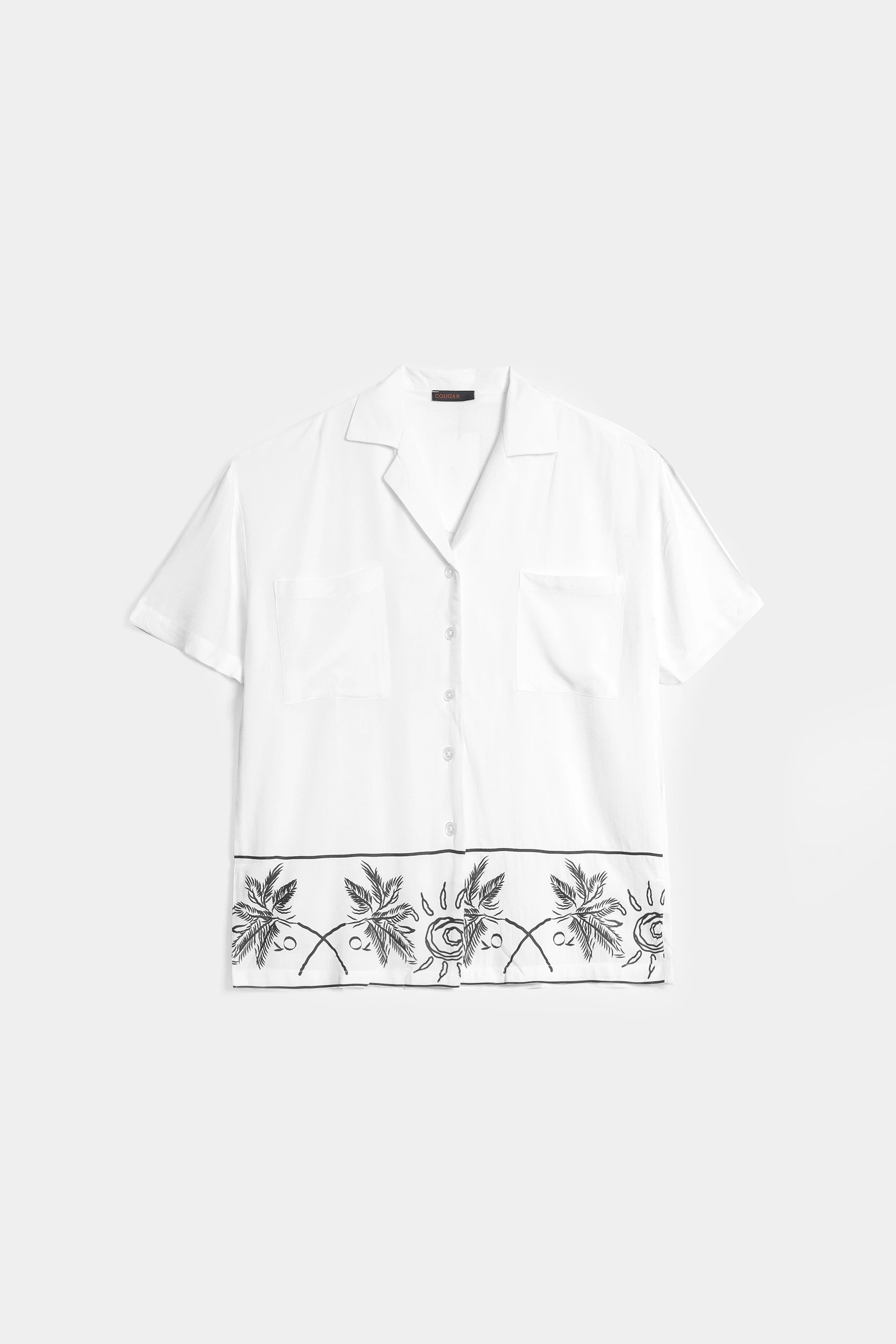 Shirt With Patch Pockets - Cougar Clothing