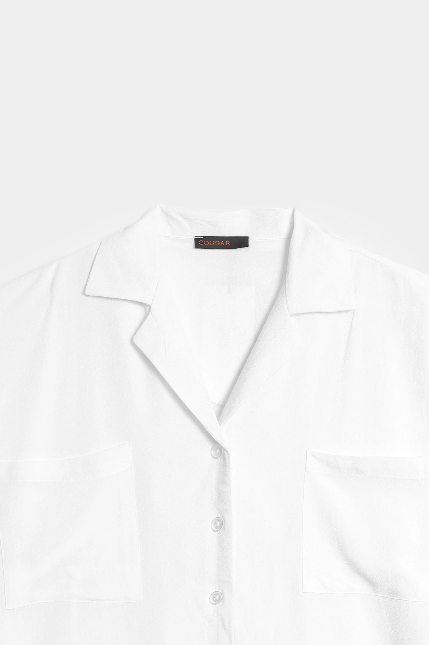 Shirt With Patch Pockets - Cougar Clothing