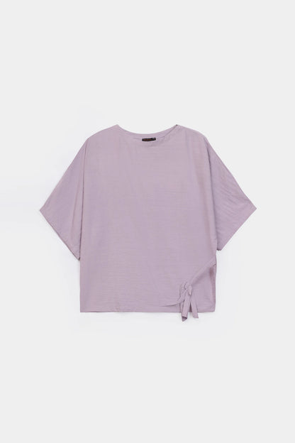 Viscose Knotted Top - Cougar Clothing