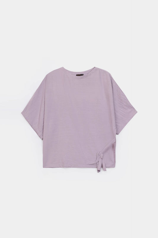 Viscose Knotted Top - Cougar Clothing