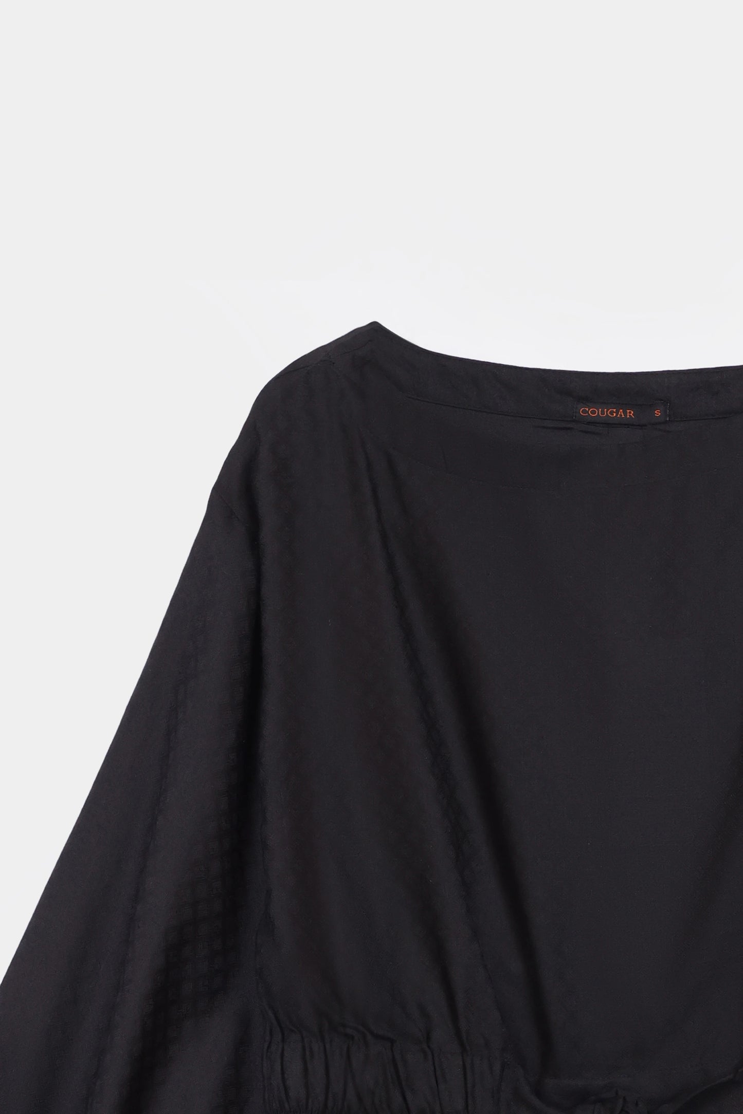 Boat Neck Belted Peplum - Cougar Clothing