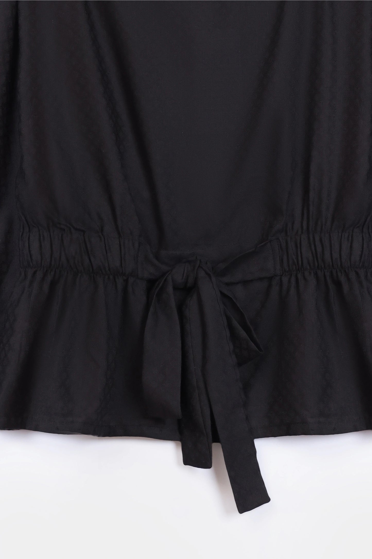 Boat Neck Belted Peplum - Cougar Clothing