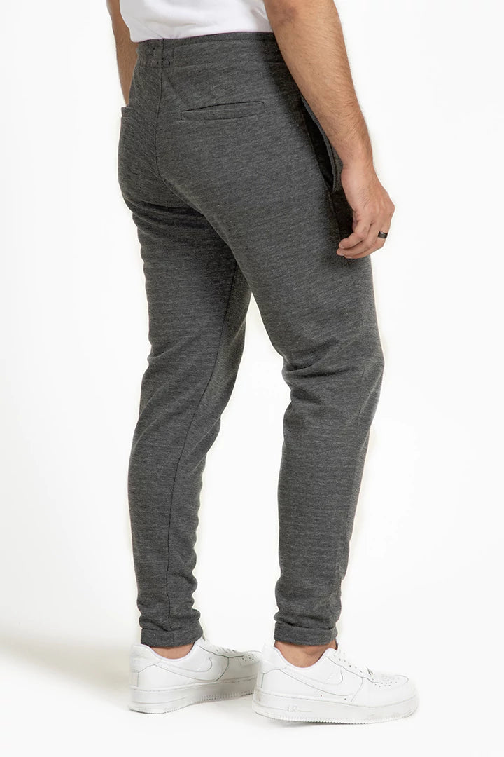 Charcoal Relax Fit Trousers