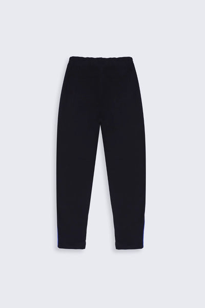 Black Relax Fit Trousers