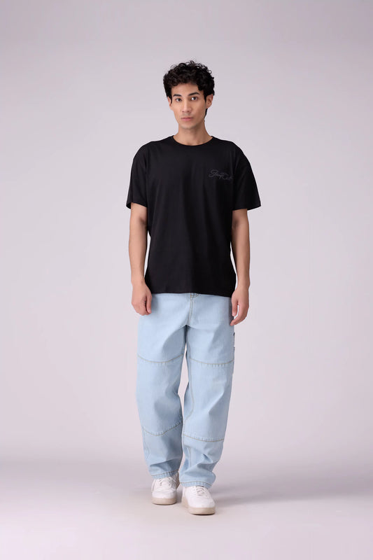 Back Printed Oversized T-Shirt - Cougar Clothing