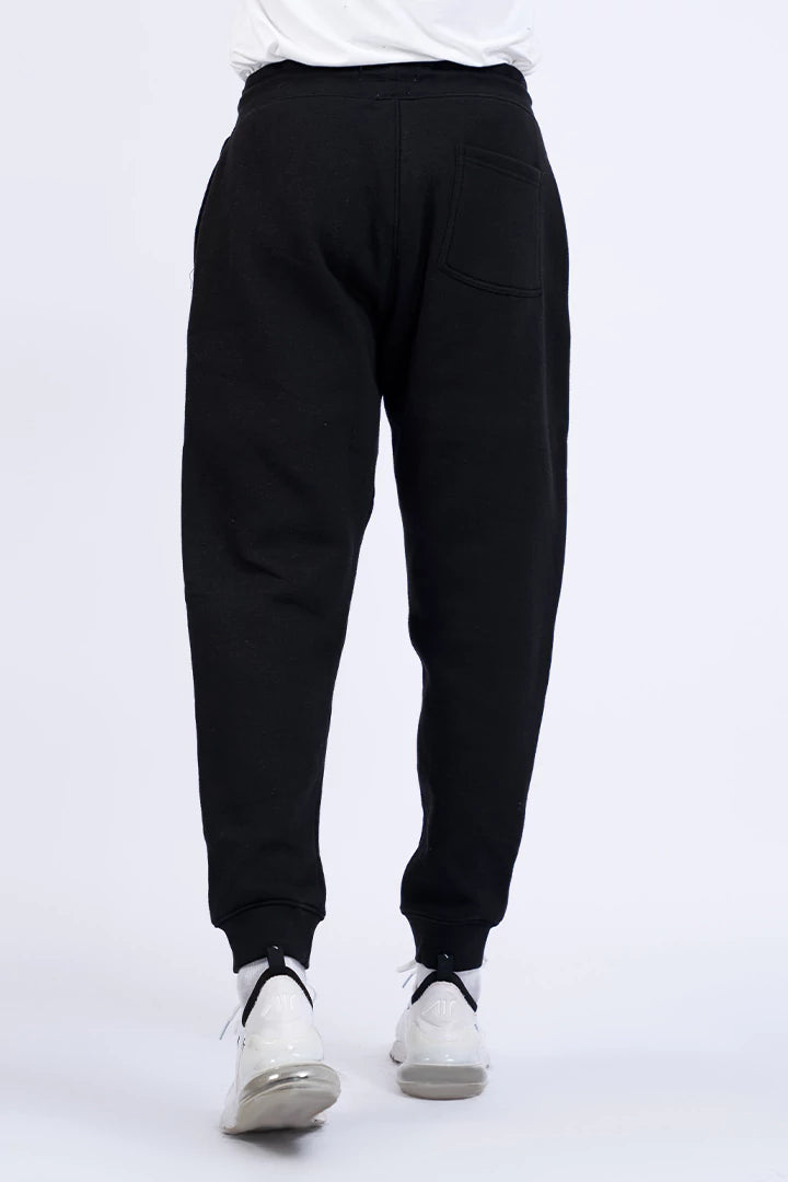 Black Relax Fit Joggers