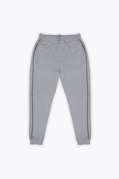 Grey Knitted Jogger Pants