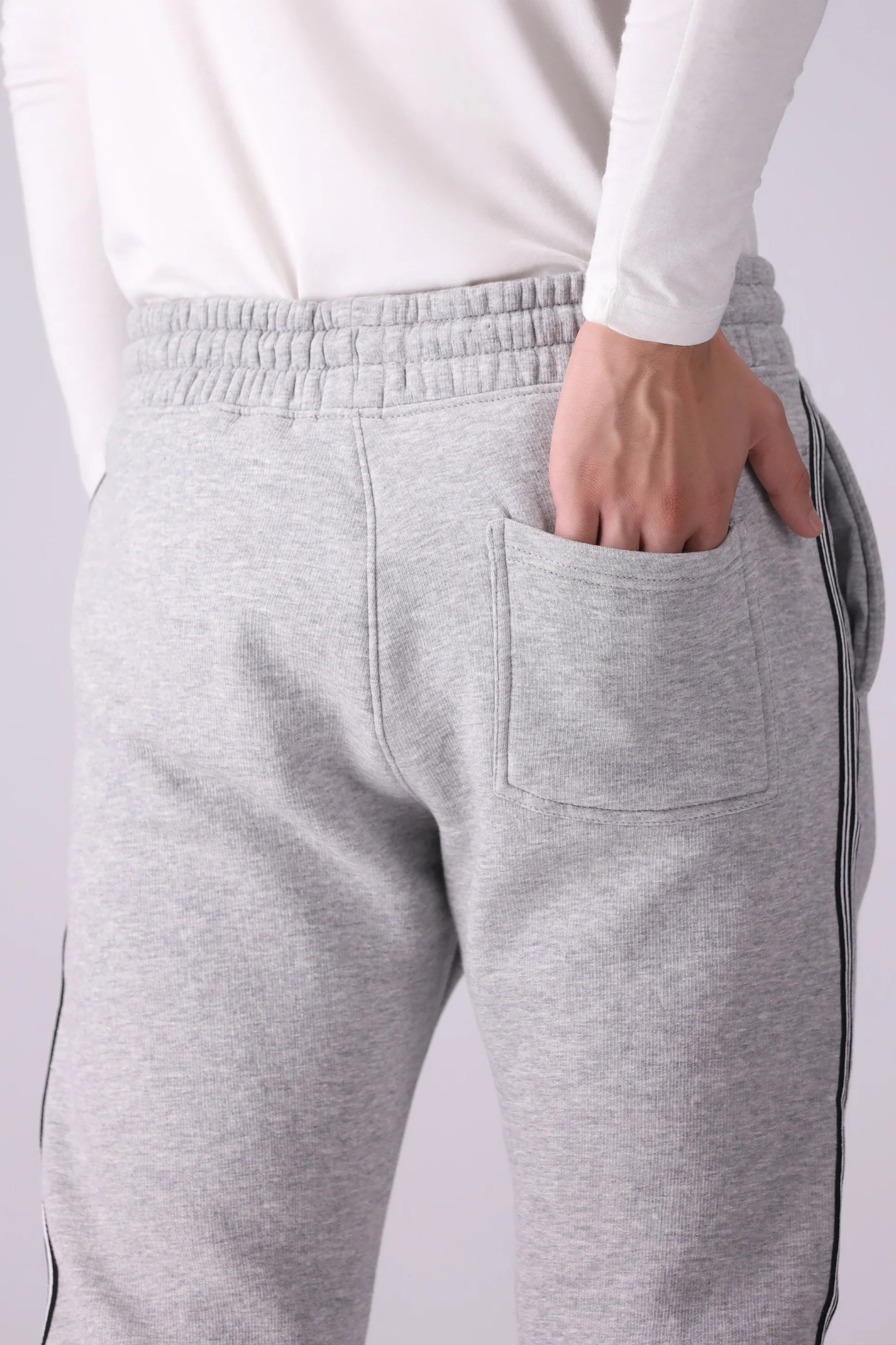 Striped Fleece Trousers - Cougar Clothing