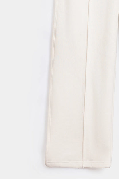 Straight Fleece Trousers