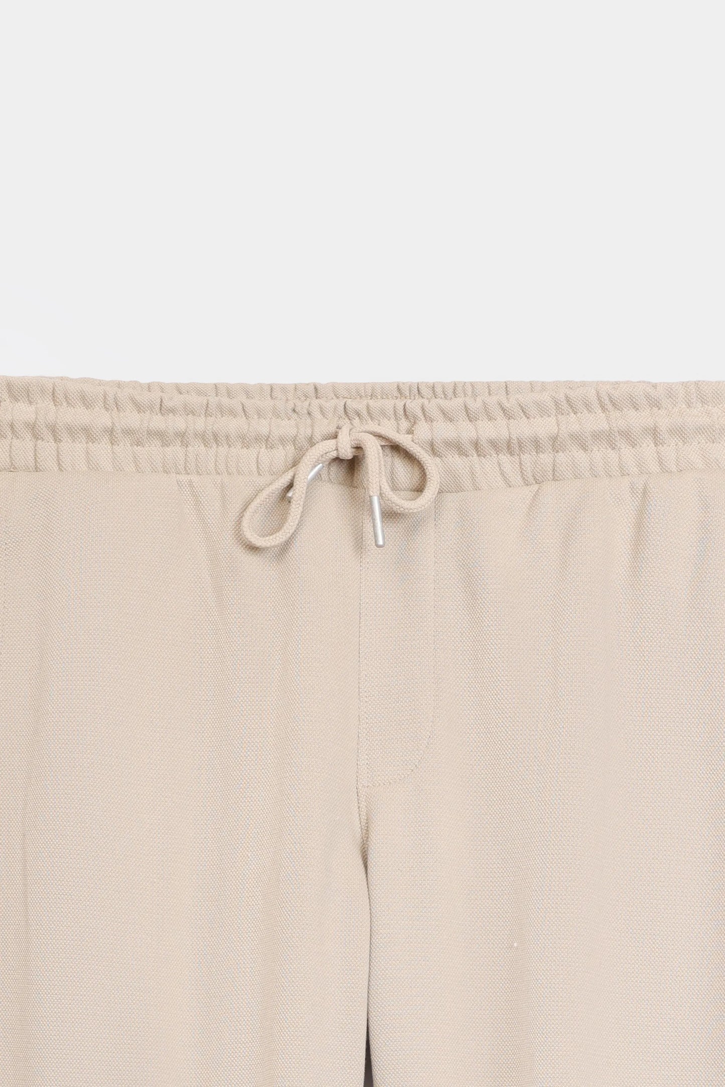 Turn-Up Knitted Trousers