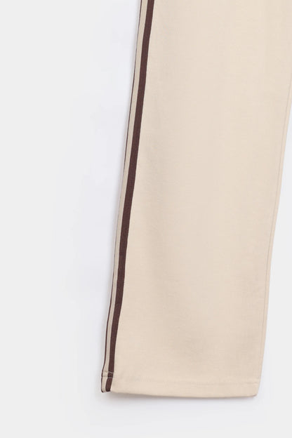 Striped Straight Trousers