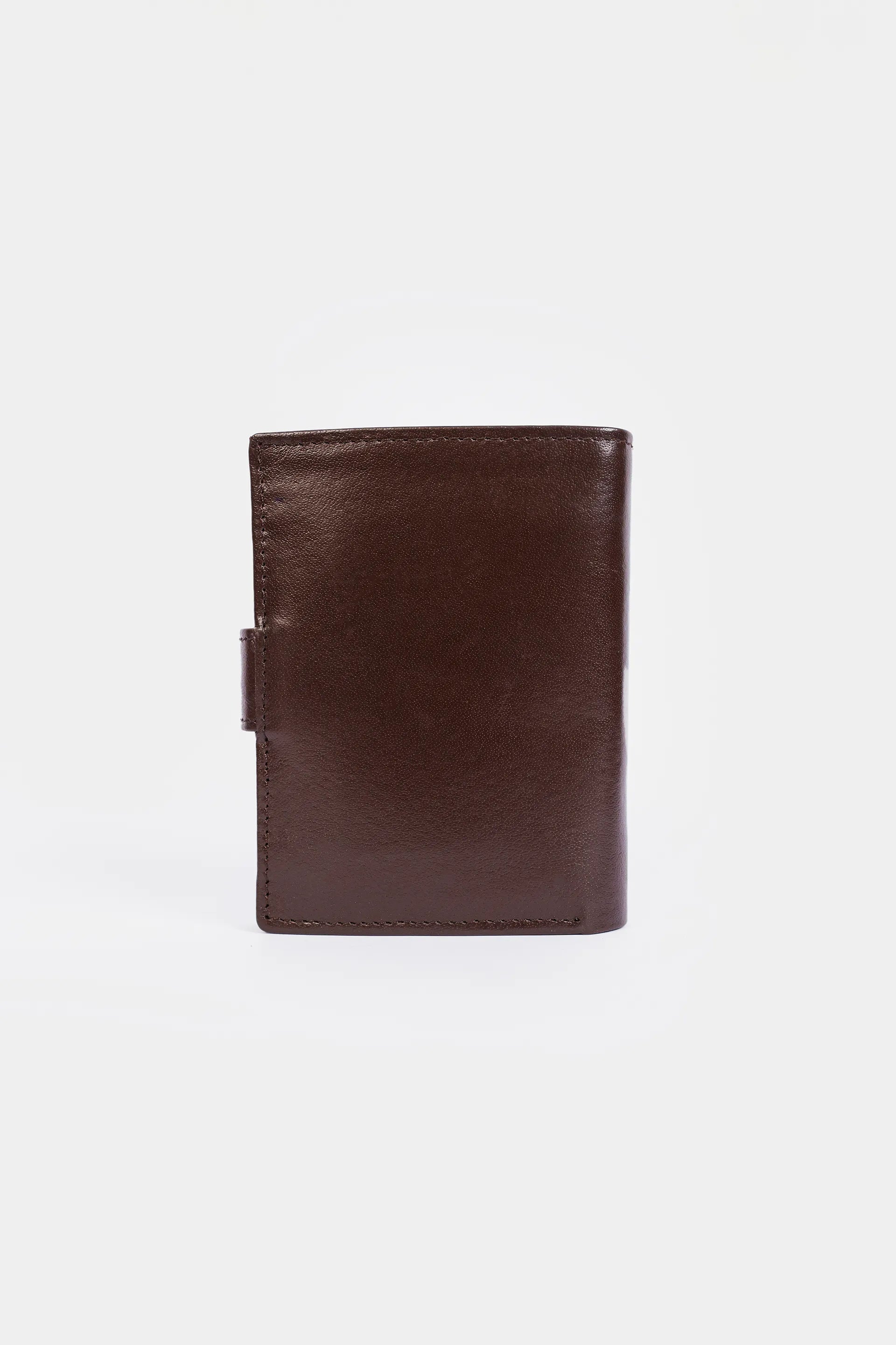 Leather Wallet With Snap Closure - Cougar Clothing