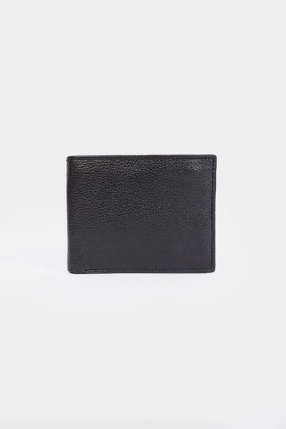 Textured Leather Wallet - Cougar Clothing