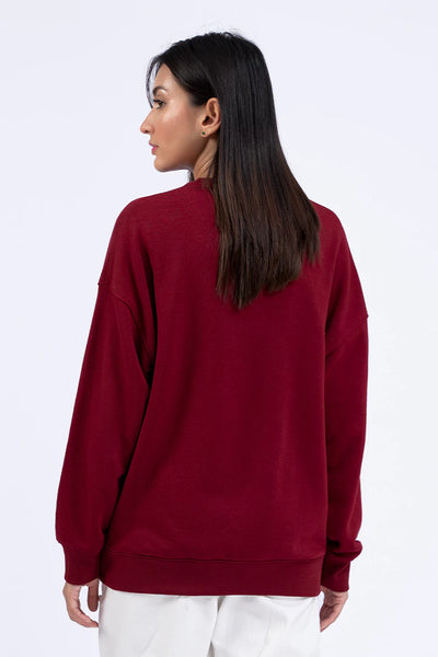 Drop Shoulder Polaroid Graphic Sweatshirt