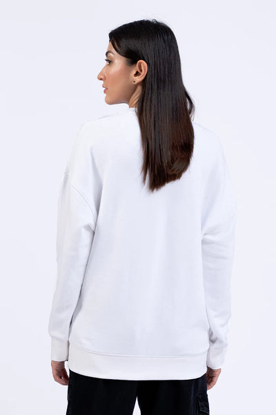 Drop Shoulder Graphic Sweatshirt