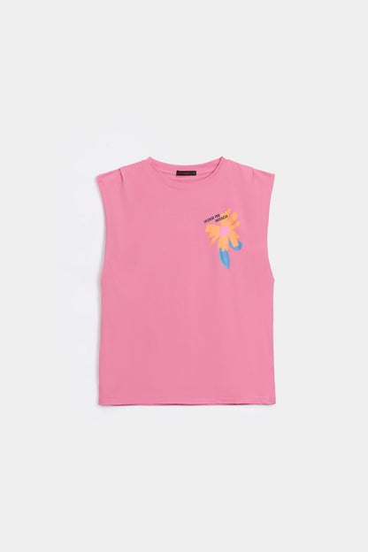 Floral Print Tank Top - Cougar Clothing