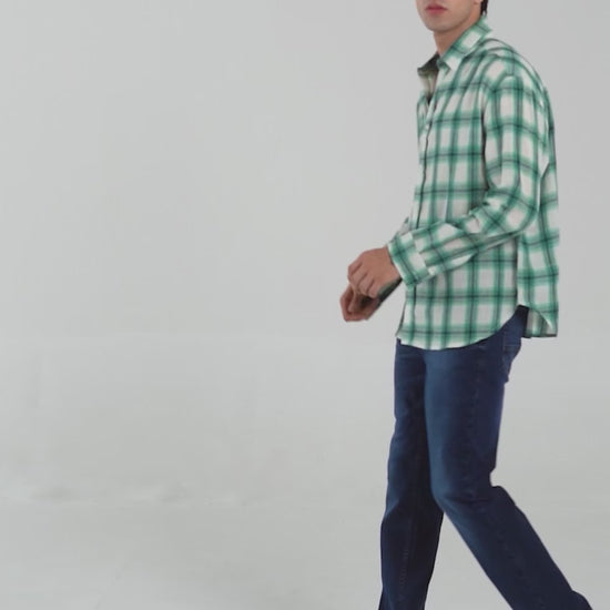 Jacquard Check Shirt - Cougar Clothing