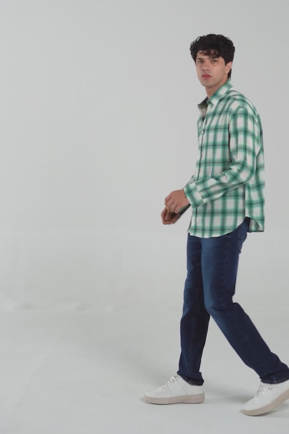 Jacquard Check Shirt - Cougar Clothing