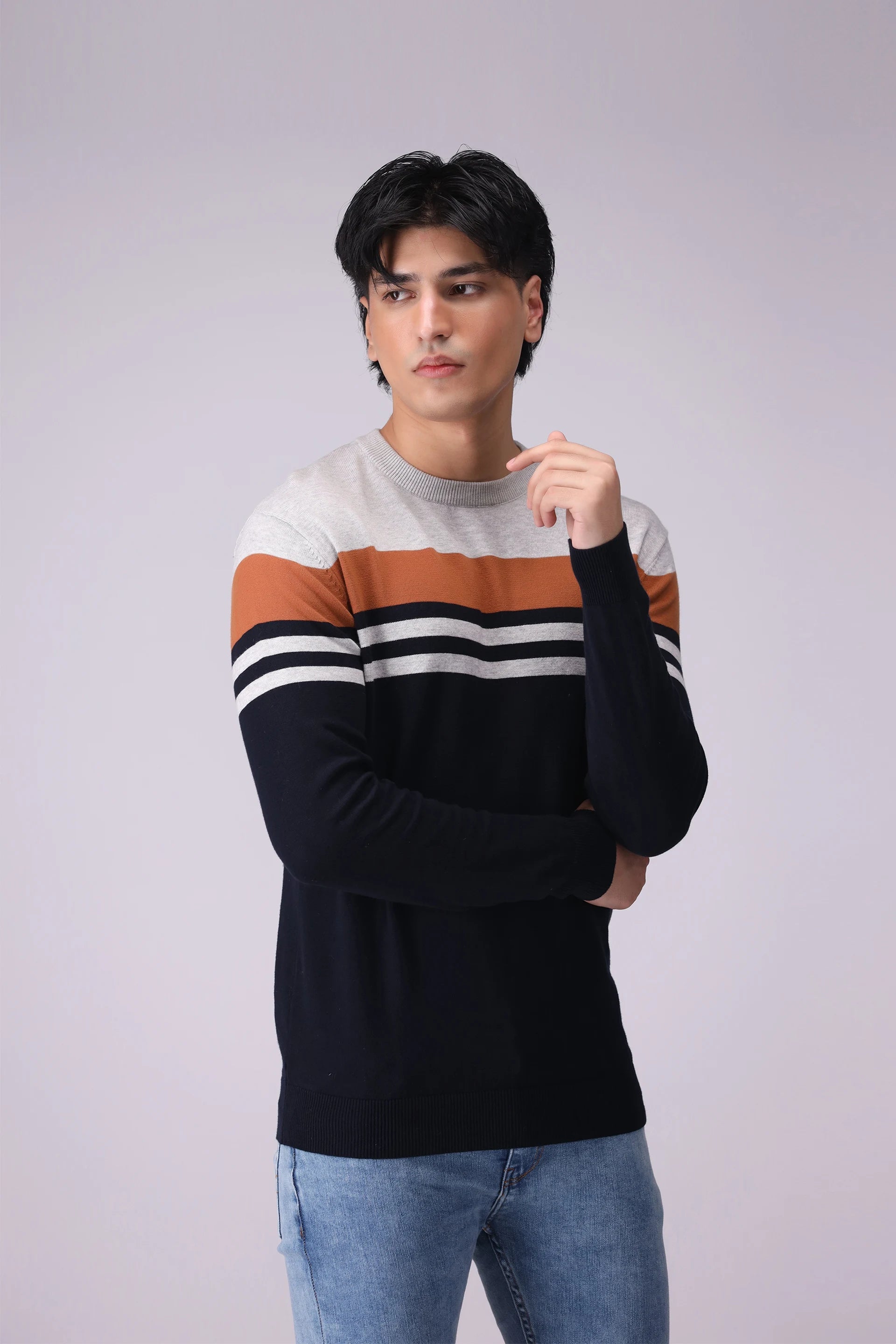 Color Block Sweater