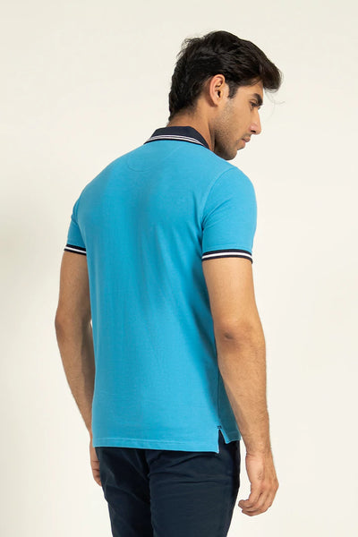 Blue Tipped Polo