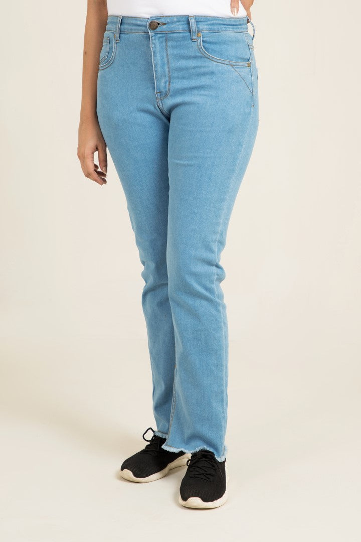 Low Rise Flare Jeans