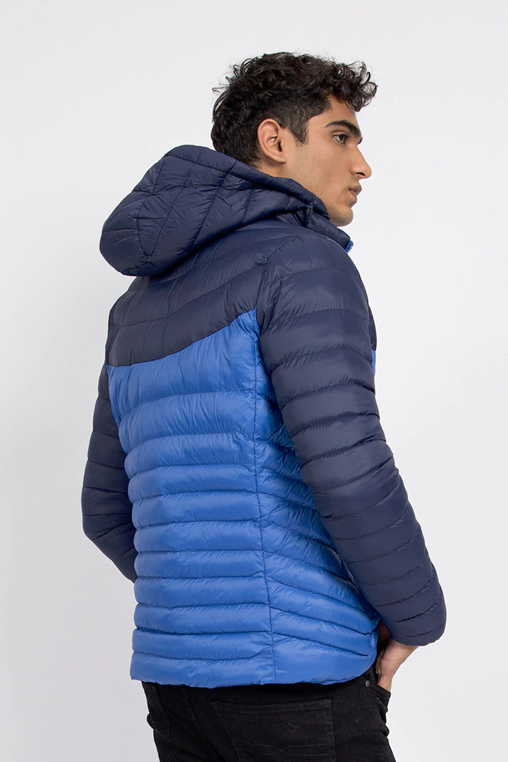 Chevron colour hotsell block down jacket