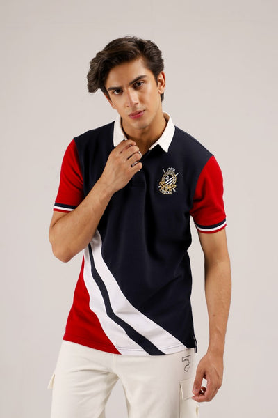 Navy Blue CGR Polo